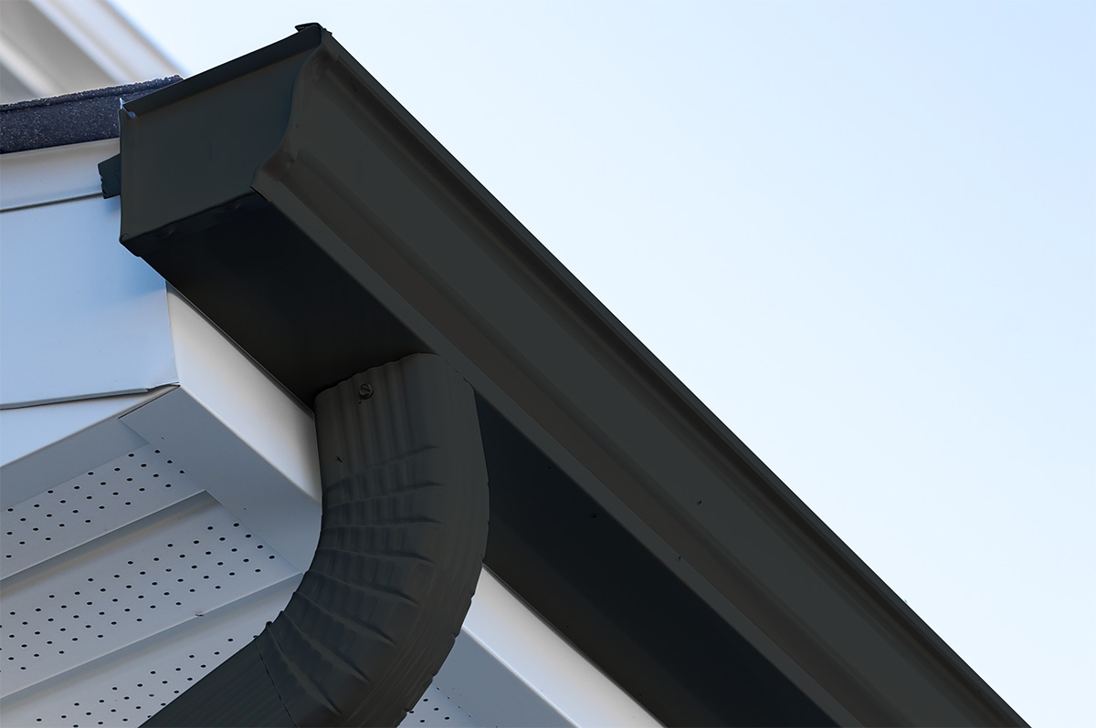 Bronze gutter color preview