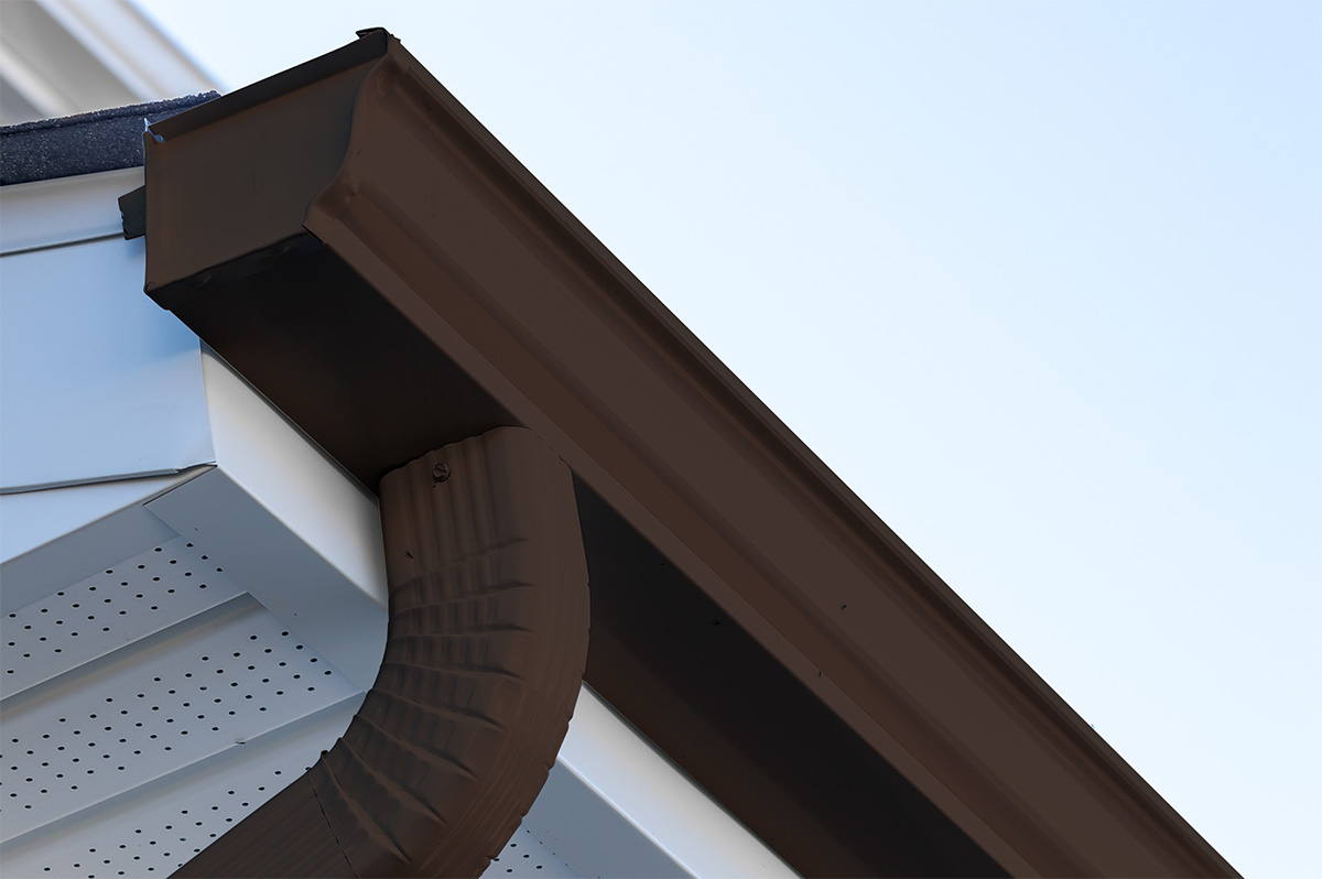 Royal Brown gutter color preview